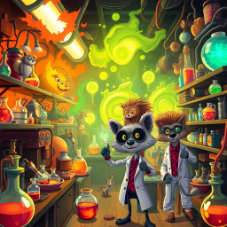 Whose Lab Is It Anyway? - Text-based game