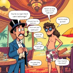 Whose Hello Is It Anyway? - Text-based game