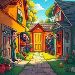 Whose Hello Is It Anyway? - Text-based game