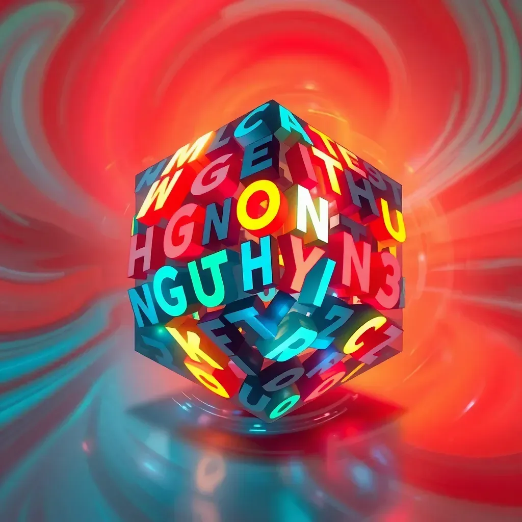 Spinning Glyphs