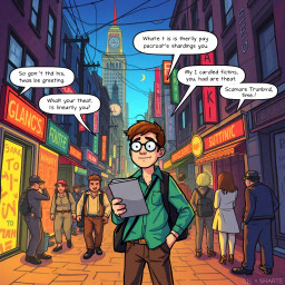 Whose Hello Is It Anyway? - Text-based game