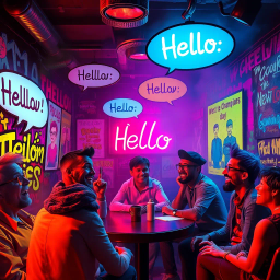 Whose Hello Is It, Anyway? - Text-based game