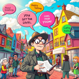 Whose Hello is it Anyway? - Text-based game