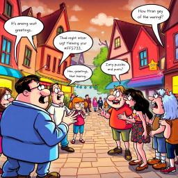 Whose Hello Is It Anyway? - Text-based game