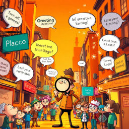 Whose Hello is It Anyway? - Text-based game