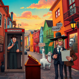 Whose Hello is it Anyway? - Text-based game