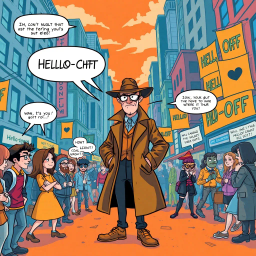 Whose Hello is it Anyway? - Text-based game