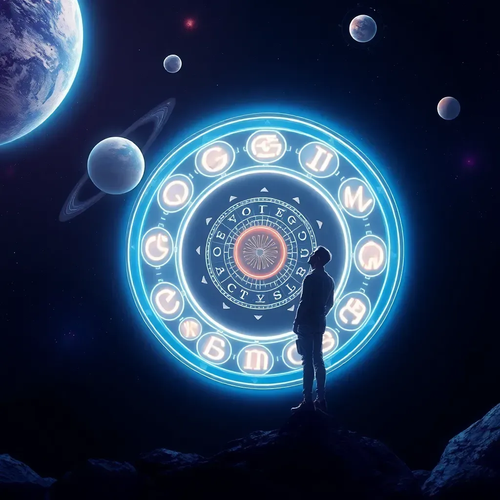 Spinning Glyphs