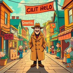 Whose Hello Is It Anyway? - Text-based game