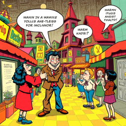 Whose Hello Is It Anyway? - Text-based game