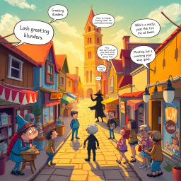 Whose Hello Is It Anyway? - Text-based game