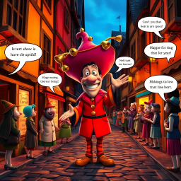 Whose Hello Is It Anyway? - Text-based game