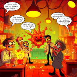 Whose Lab Is It Anyway? - Text-based game