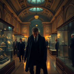 Heist at the Museum - Text-based game