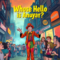 Whose Hello Is It Anyway? - Text-based game