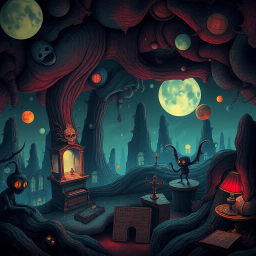 Whose Nightmare Is It Anyway? - Text-based game