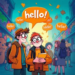 Whose Hello Is It Anyway? - Text-based game