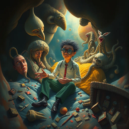 Whose Nightmare Is It Anyway? - Text-based game