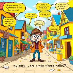 Whose Hello Is It Anyway? - Text-based game