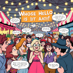 Whose Hello Is It Anyway? - Text-based game