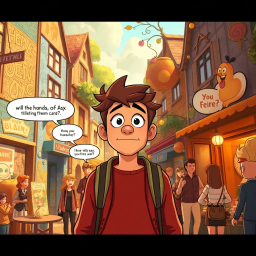 Comedy Whodunit text games