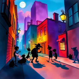 Whose Shadow Is It Anyway? - Text-based game