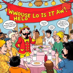 Whose Hello Is It Anyway? - Text-based game