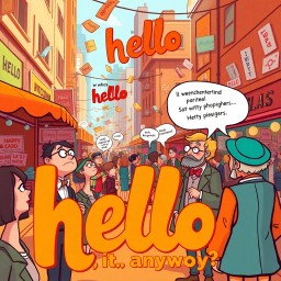 Whose Hello Is It, Anyway? - Text-based game