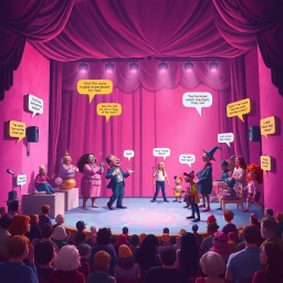 Meta Comedy text games