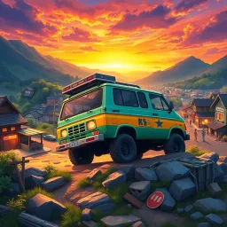 Kei Truck Quest - Text-based game