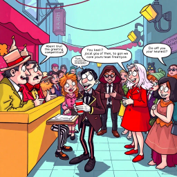 Whose Hello Is It Anyway? - Text-based game