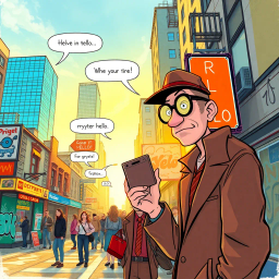 Whose Hello is it Anyway? - Text-based game