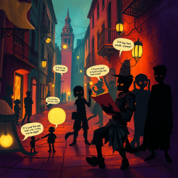 Whose Shadow Is It Anyway? - Text-based game