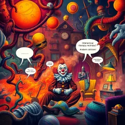 Psychological Horror Comedic Mystery text games
