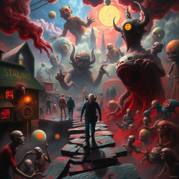 Whose Nightmare Is It Anyway? - Text-based game