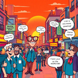 Whose Hello Is It Anyway? - Text-based game