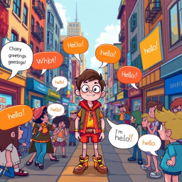 Whose Hello Is It Anyway? - Text-based game