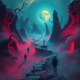 Whose Nightmare Is It Anyway? - Text-based game