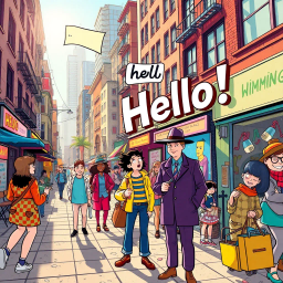 Whose Hello Is It Anyway? - Text-based game