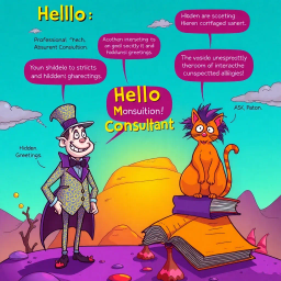 Whose Hello is it Anyway? - Text-based game