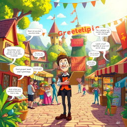 Whose Hello Is It Anyway? - Text-based game