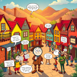 Whose Hello Is It Anyway? - Text-based game