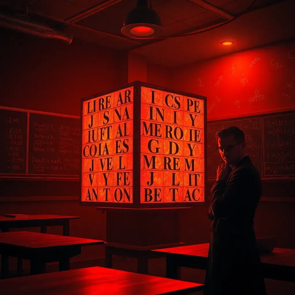 The Spinning Cube Mystery