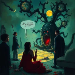 Whose Nightmare Is It Anyway? - Text-based game
