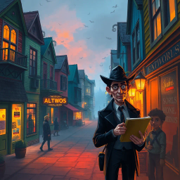 Hello, Who's There? - Text-based game