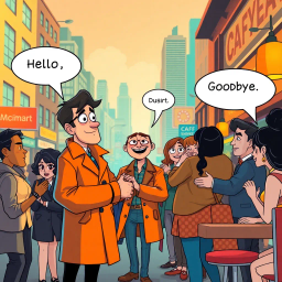 Whose Hello Is It Anyway? - Text-based game