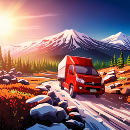 Kei Truck Adventure - Text-based game