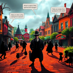 Whose Shadow is it Anyway? - Text-based game