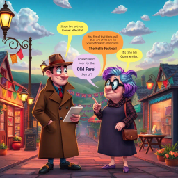 Whose Hello Is It Anyway? - Text-based game