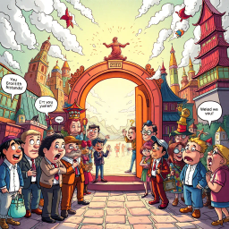 Whose Hello Is It Anyway? - Text-based game